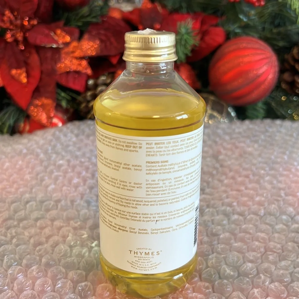 Thymes Reed Diffuser Oil - Fresh-Cut Basil - 7.75 Fl Oz